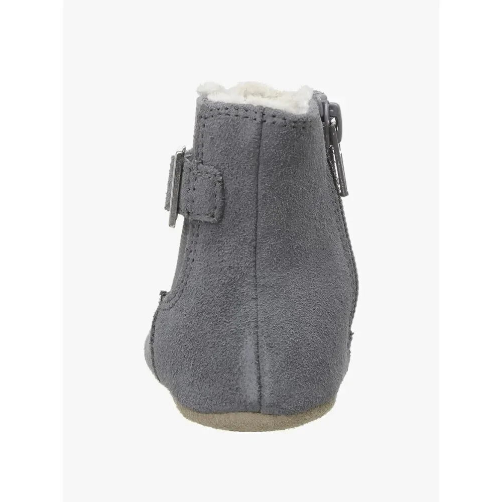 NEW Robeez Baby 9-12 Months Gwen Suede Boots Shoes